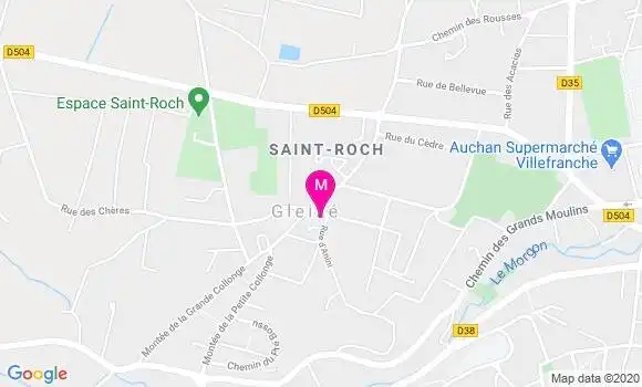 Localisation Dr Ludovic Blanc