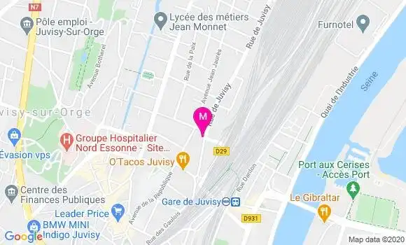 Localisation Dr Brigitte Marion Deremble