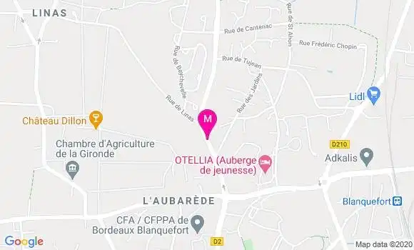 Localisation Dr Philippe Claroux