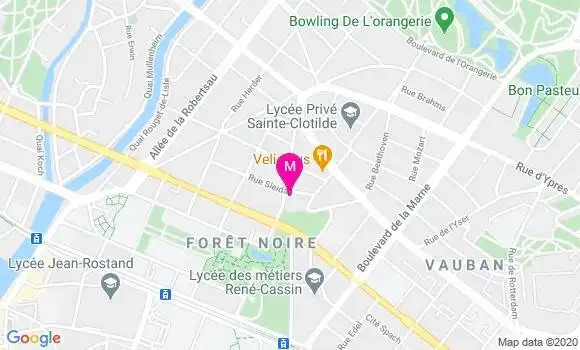 Localisation Dr Virginie Pascal