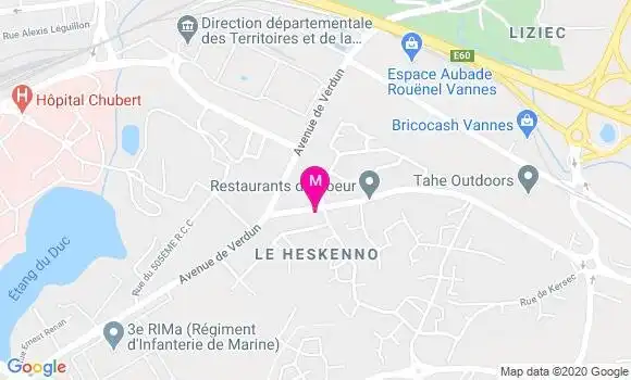 Localisation Dr Anne De Fouquet Guillot