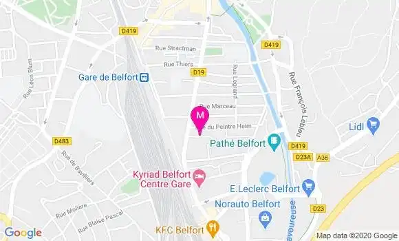 Localisation Dr Christian Lorentz