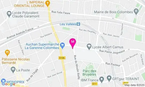 Localisation Dr Marie Christine Wind Mazel
