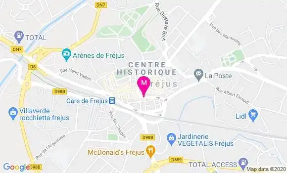 Localisation Dr Christophe Roustand