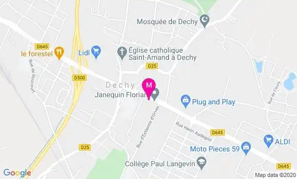 Localisation Dr Thierry Delcambre