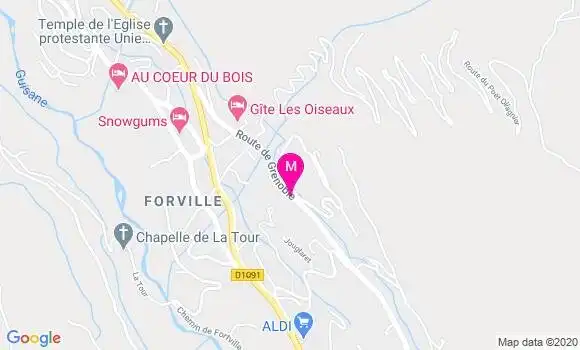 Localisation Dr Coline Ginat Cousin