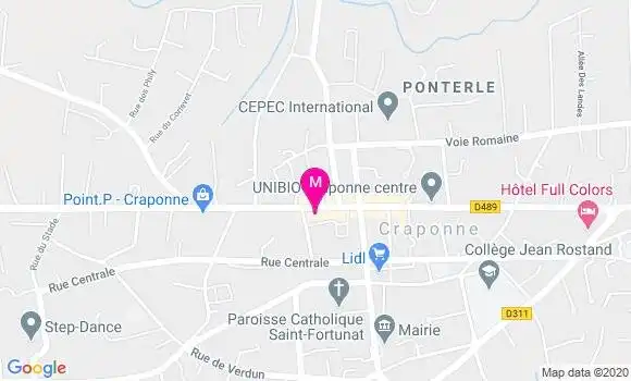 Localisation Dr Cécile Boutière