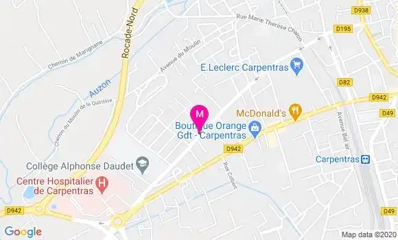 Localisation Dr Andrée Caviale