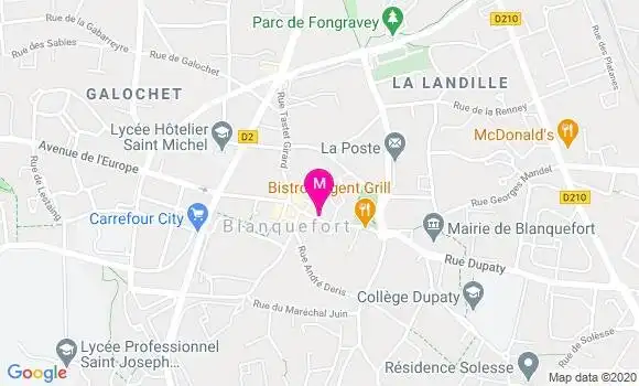 Localisation Dr Philippe Sampoux