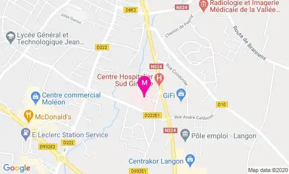Localisation Dr Essaida Ghassiri