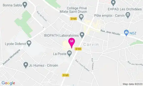 Localisation Dr Constance Herbeau Delepoulle