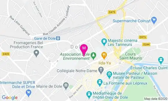Localisation Dr Sophie Guillaume