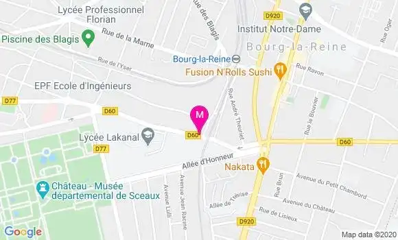 Localisation Dr Marie Piot
