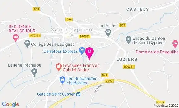 Localisation Dr Bruno Cere