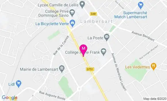 Localisation Dr Thomas Desmettre