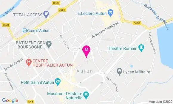 Localisation Dr Jean Yves Charles