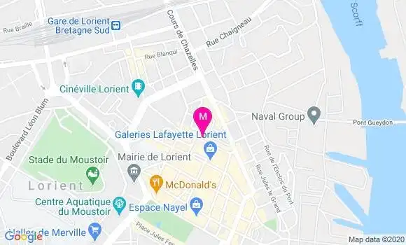 Localisation Dr Philippe Gourden