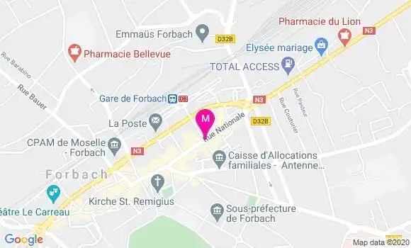 Localisation Dr Michel Schissler