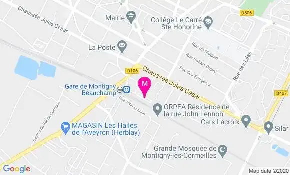 Localisation Dr Pascale Morellet