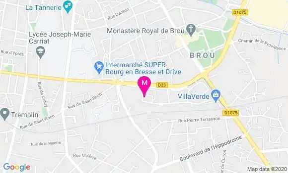 Localisation Dr Anne Balet