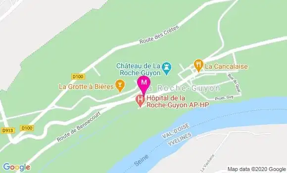 Localisation Dr Catherine Brisse Jaubert