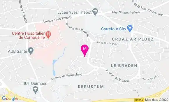 Localisation Dr Thierry Maillot