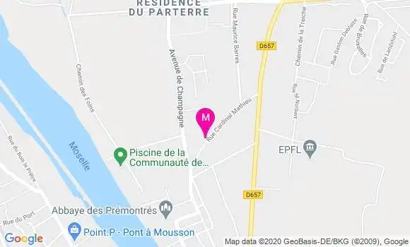 Localisation Dr Jean Michel Knapp