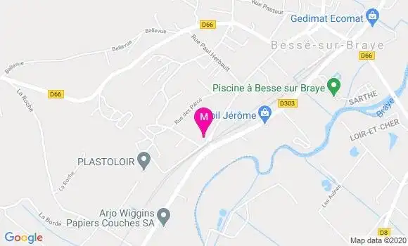Localisation Dr Christian Letaillieur
