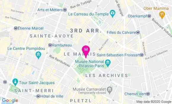 Localisation Dr Evelyne Ville