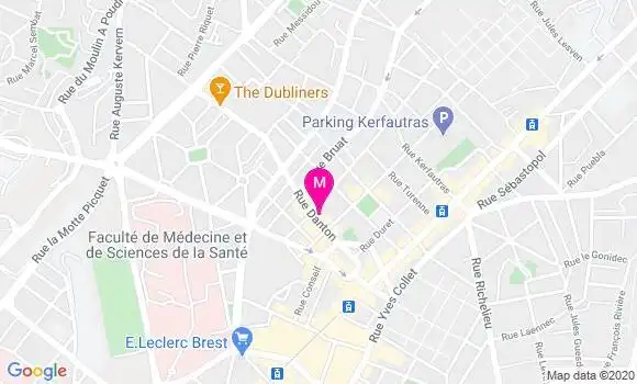 Localisation Dr Pierre Rudelle