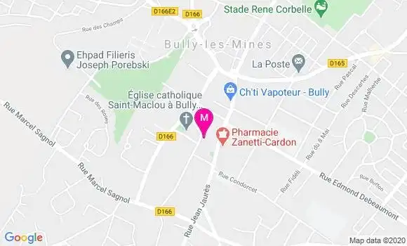 Localisation Dr Jean Pierre Pryfer