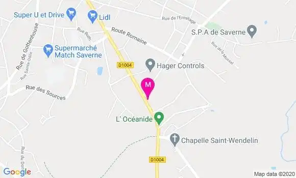 Localisation Dr Jean Christophe Ortscheit