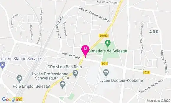 Localisation Dr Claude Simmler