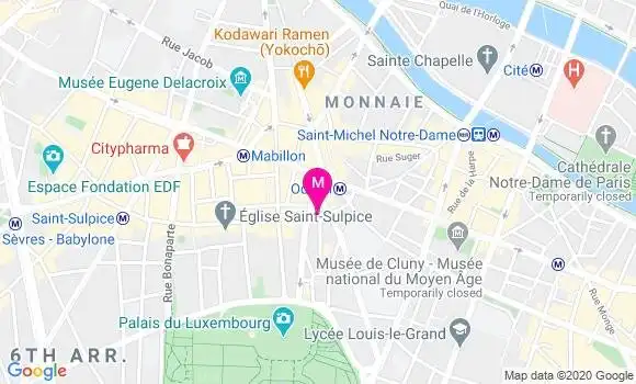 Localisation Dr Chantal Burguin