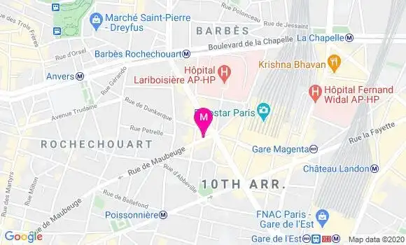 Localisation Dr Chantal Locher