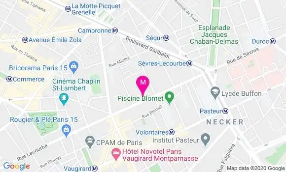 Localisation Dr Nathalie Leblanc