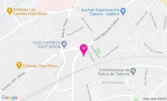 Localisation Dr Claudine Beaussier