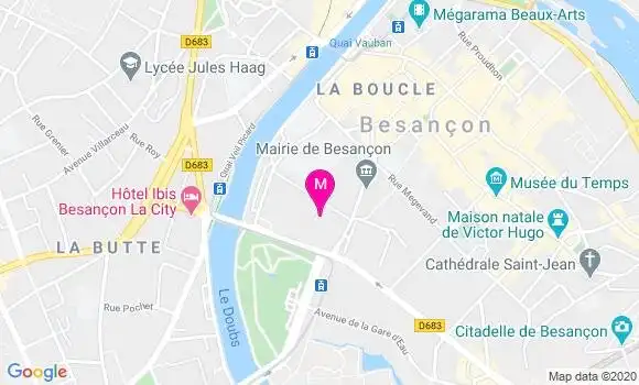 Localisation Dr Brigitte Perol