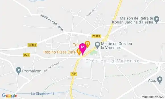 Localisation Dr Anne Laure Faisantieu