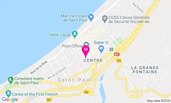 Localisation Dr Daniel Cousin