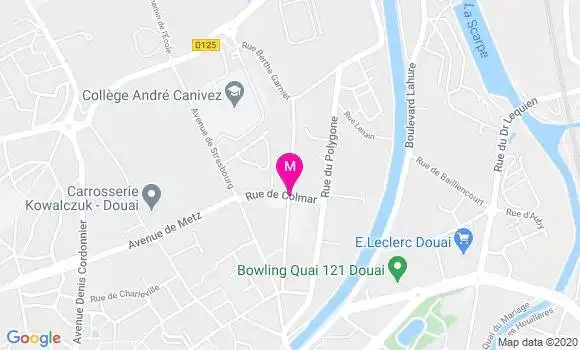 Localisation Dr Corinne Deprez Demoutiez