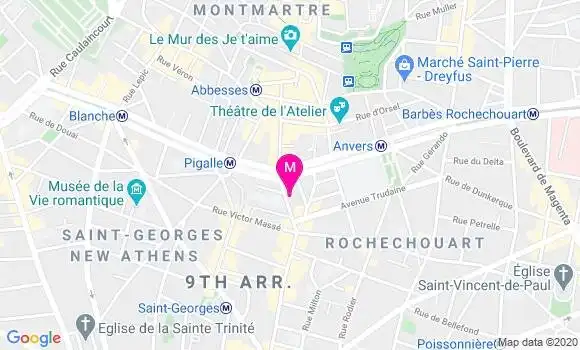 Localisation Dr Marie Claude Hermet