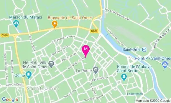 Localisation Dr Roya Amini Roussel