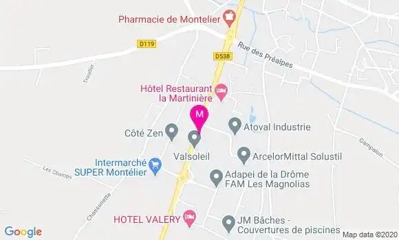 Localisation Dr Jean Vigier