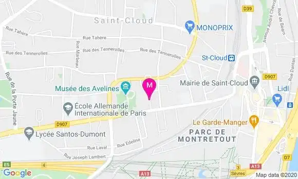 Localisation Dr Odile Garabedian