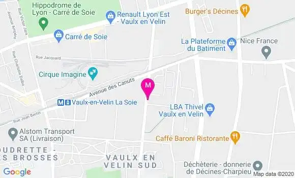 Localisation Dr Laurent Ponsonnet