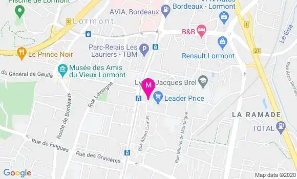 Localisation Dr Catherine Perrier