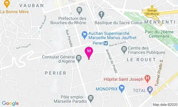 Localisation Dr Natacha Raoult
