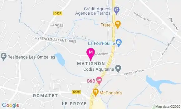 Localisation Dr Alexandra Mimran