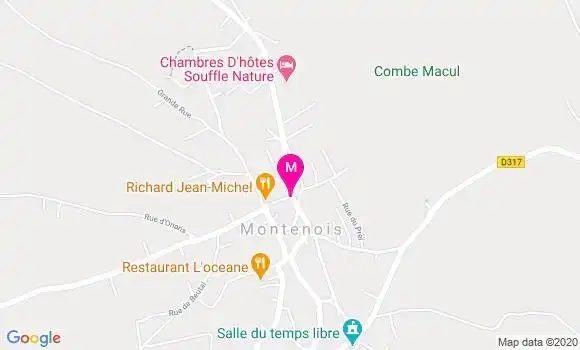 Localisation Dr Marcel Beuret